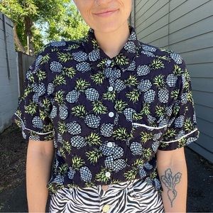 Forever 21 Pineapple Shirt